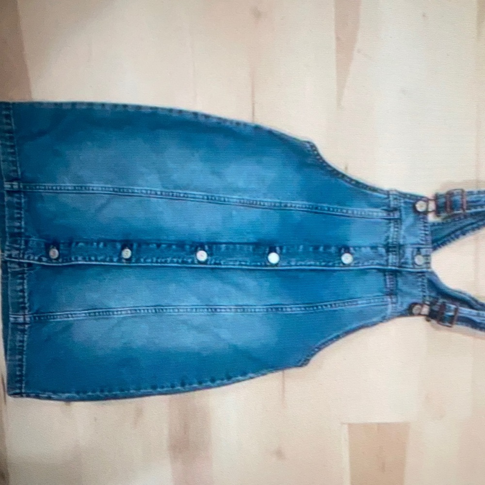 Gap Denim Jumper Jean Overall Dress Girls XL